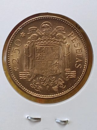Moneda 2'50 pts 1953 estrella 56.SC de cartucho