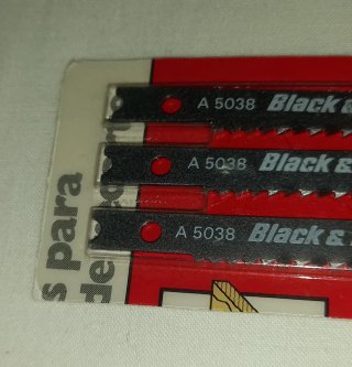 3 Hojas Sierra Black & Decker A5038