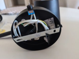 Lámpara de pared Mantolite Negra