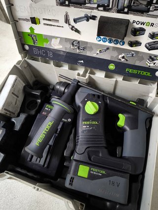 Taladro SDS PLUS Percutor Festool BHC 18V