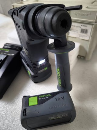 Taladro SDS PLUS Percutor Festool BHC 18V
