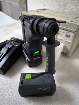 Taladro SDS PLUS Percutor Festool BHC 18V