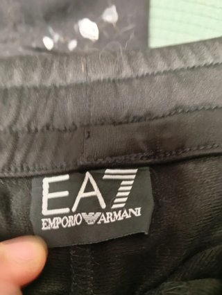 Conjunto EA7 Emporio Armani Negro