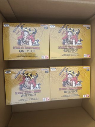 Caja OP-17 One Piece The World's Strongest Warrior