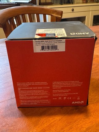 AMD Ryzen 7 2700X 8 núcleos/16 hilos