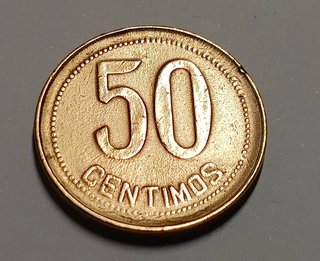 Moneda 50 céntimos 1937*36 República Española