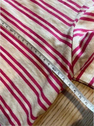 Massimo Dutti T-Shirt Striped 100% Cotton New