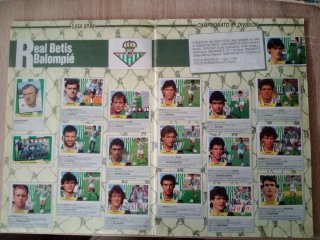 Album cromos futbol LIGA 87-88 Ediciones Este