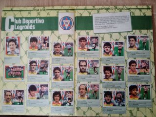 Album cromos futbol LIGA 87-88 Ediciones Este