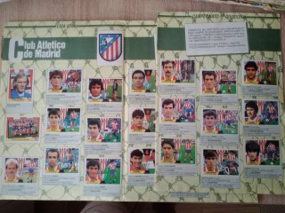 Album cromos futbol LIGA 87-88 Ediciones Este