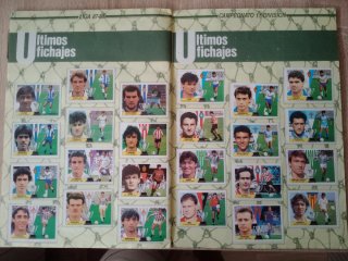 Album cromos futbol LIGA 87-88 Ediciones Este