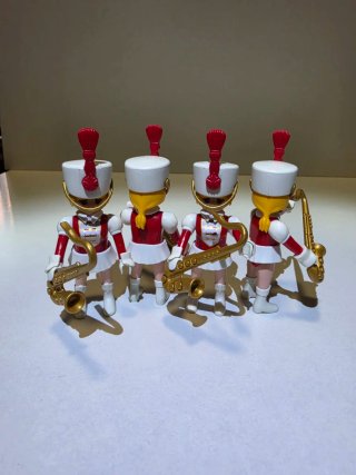 Playmobil Majorettes Lote 4 Figuras