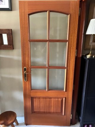 2 Puertas Madera Maciza