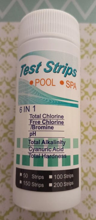 ** Tiras de prueba de acuario, piscina... 6 en 1