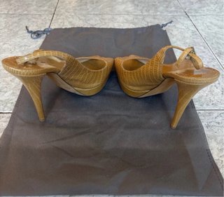 Sandalias Jimmy Choo Talla 39 Punta Abierta