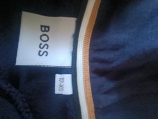 Sudadera Boss niño azul