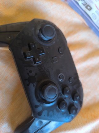 Lote Mando Pro Switch + 3 carátulas Nintendo switc