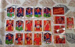 Cromos España largos (cambio)