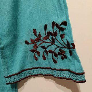 Kaftan túnica mujer bordado.Talla 42