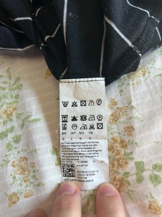 Polo BOSS Negro y Gris Rayas Degradadas