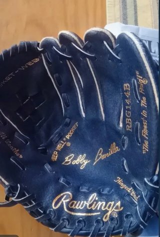 Guante  Rawlings de cuero para béisbol/softball