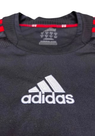 Camiseta AC Milan 2008 Adidas Negra Roja Talla M/L