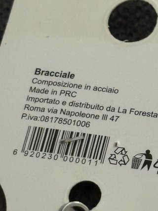 Bracciale Acciaio Inossidabile Unisex