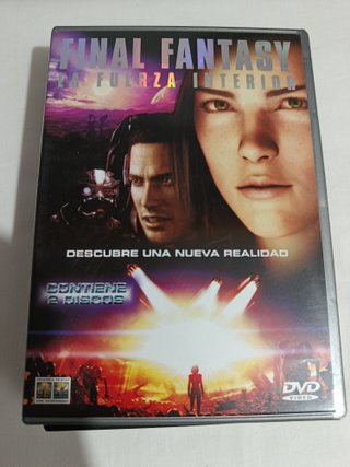 Final Fantasy La Fuerza Interior DVD