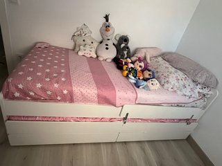 Cama nido IKEA blanca
