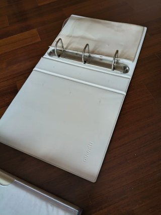 Coppia Raccoglitori Olivetti Vintage A5 anni 70 80