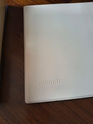 Coppia Raccoglitori Olivetti Vintage A5 anni 70 80