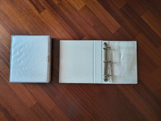 Coppia Raccoglitori Olivetti Vintage A5 anni 70 80