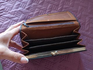 Cartera Piel de Ubrique Marrón