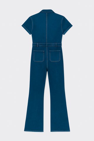 Frame Denim Peto vaquero azul