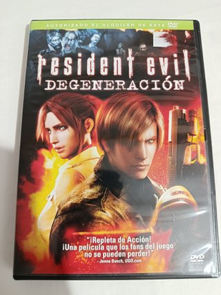 Resident Evil Degeneración DVD Español