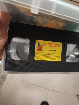 Lote 5 Películas VHS Disney Clásicos Español