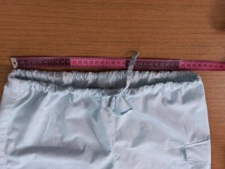 Pantaloncino estivo donna blu