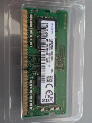 Memória RAM Samsung 4GB Portátil