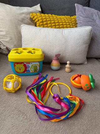 Lote juguetes Fisher-Price Montessori Goula