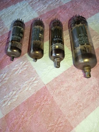 Válvulas Tungsram, Philips, Miniwatt