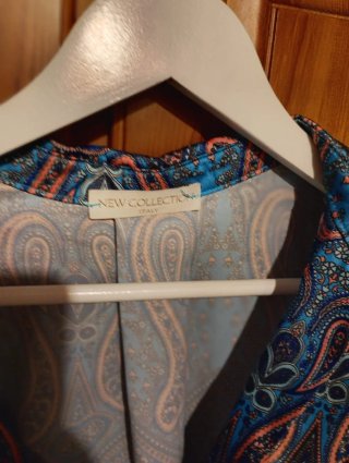 Camicia donna manica lunga fantasia