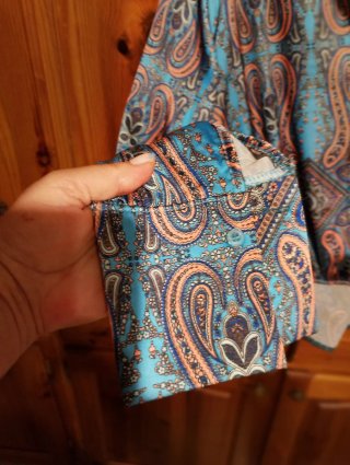 Camicia donna manica lunga fantasia