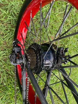 Bicicleta Eléctrica Negra Como Nueva