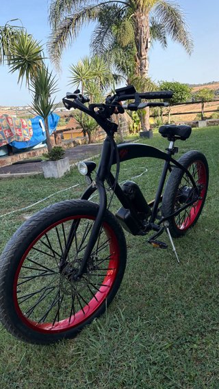 Bicicleta Eléctrica Negra Como Nueva