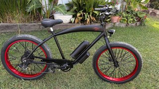 Bicicleta Eléctrica Negra Como Nueva