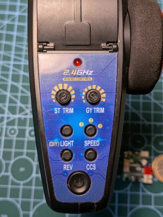 Mando + Receptor ESC Giroscopio Wltoys 244016