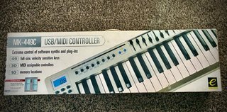Teclado MIDI Controller Evolution MK-449C