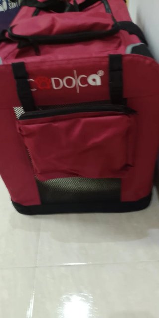 Transportín perro mediano semirrígido