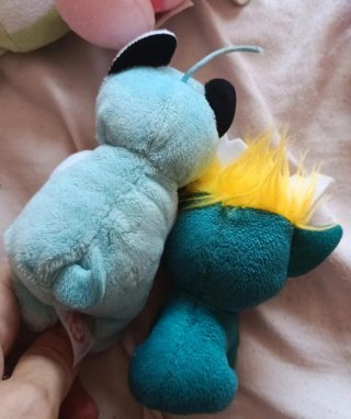 Lote 6 peluches llavero