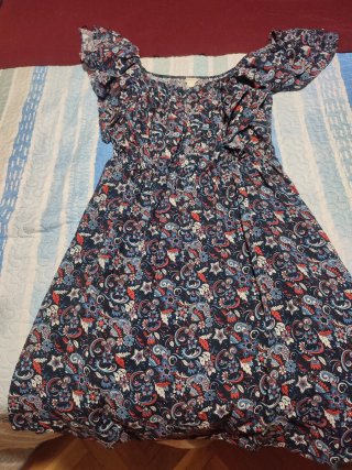Vestido Verano Estampado Talla Única